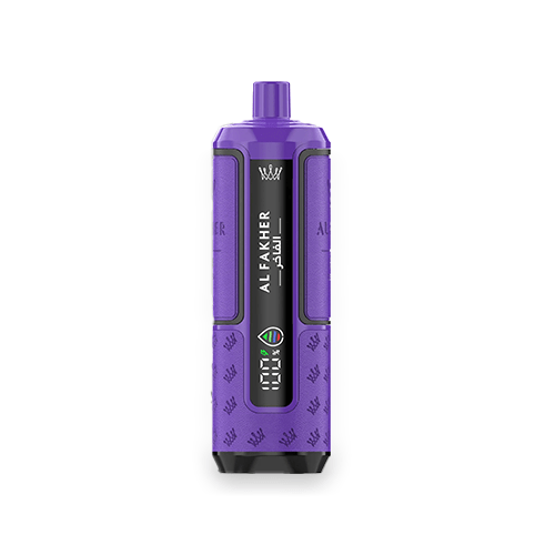 Al Fakher 30K HyperMax Blueberry Mint prefilled pod kit with blue and green design