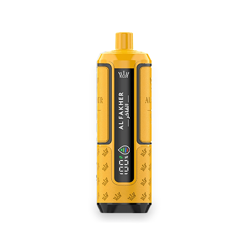 Al Fakher 30K HyperMax Orange Mint prefilled pod kit with orange and green design