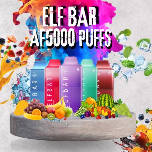 ELFBAR AF5000 Disposable Vape - 30 Flavours