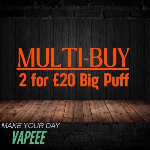 Multi-Buy 2 for £20 Big Puff