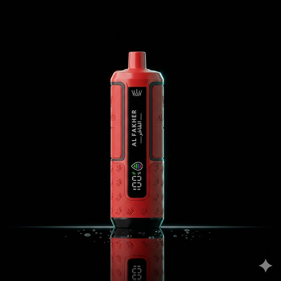 Al Fakher Crown Bar HyperMax 30,000 puff disposable vape kit — premium UK refillable pod system with 45 flavours