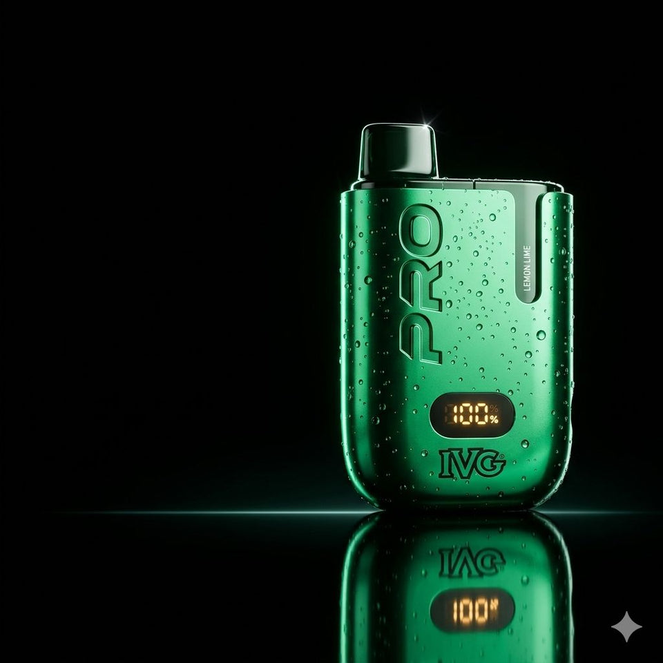IVG Pro 10000 puff multi-strength rechargeable pod kit — adjustable nicotine, premium UK disposable vape
