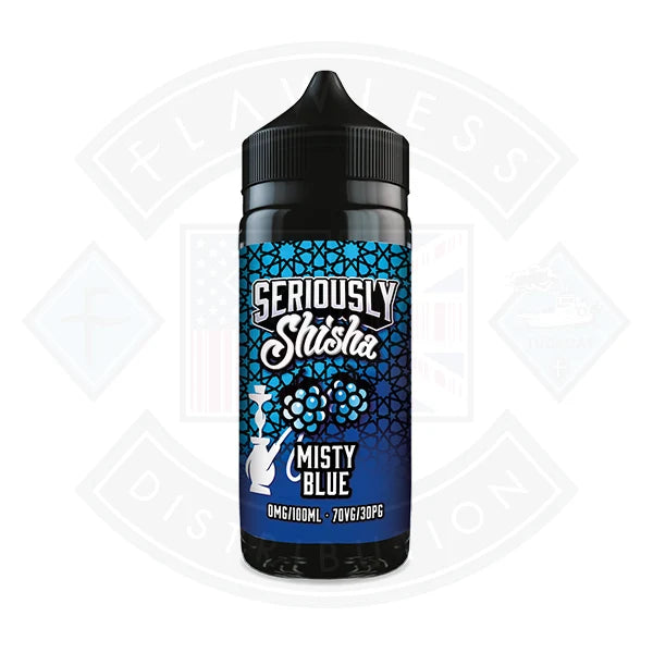 Seriously 100ml Shortfill Shisha Misty Blue shortfill e-liquid
