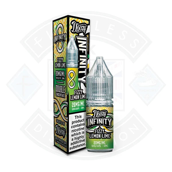 Doozy Vape Co Infinity Salts Fizzy Lemon Lime nic salt e-liquid