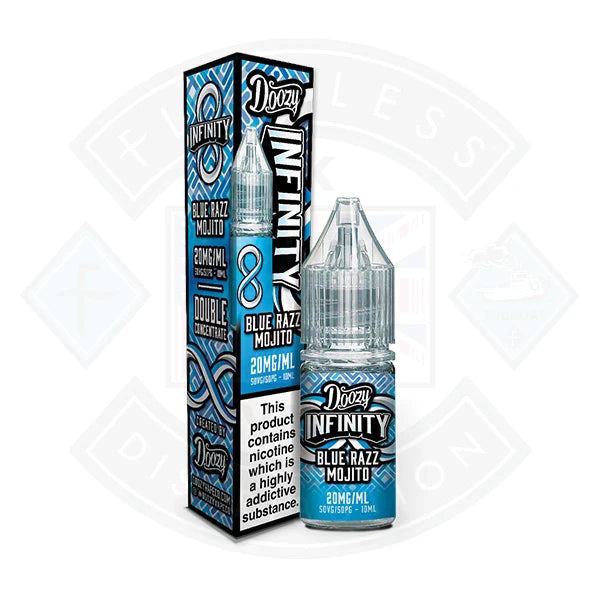Doozy Vape Co Infinity Salts Blue Razz Mojito nic salt e-liquid
