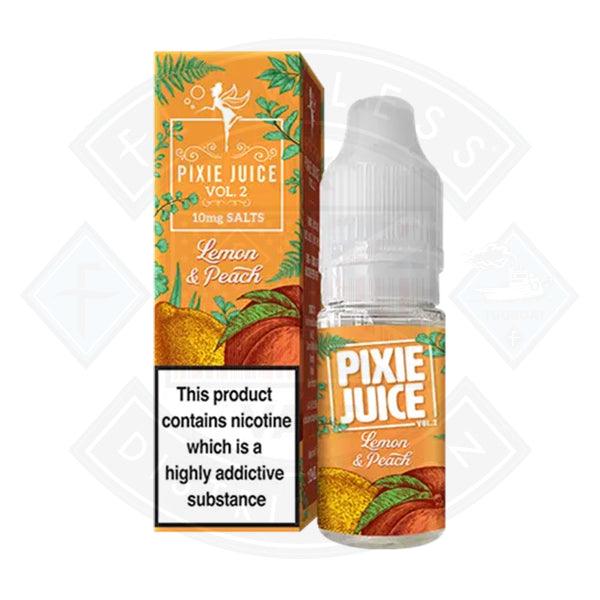 Pixie Juice Vol 2 Lemon Peach nic salt e-liquid