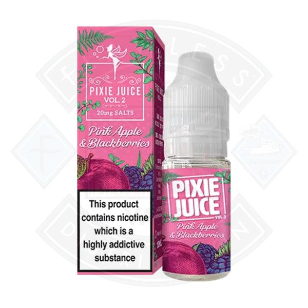 Pixie Juice Vol 2 Pink Apple Blackberries nic salt e-liquid