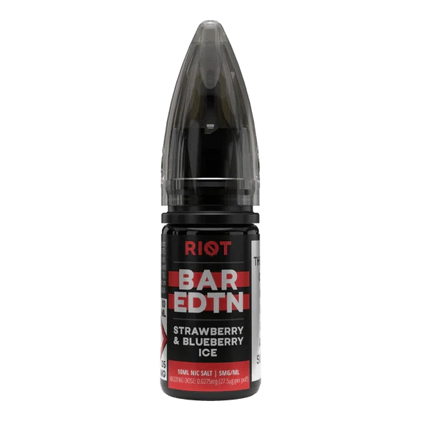 Riot Squad Nic Salt Strawberry Blueberry Ice Edtn UK