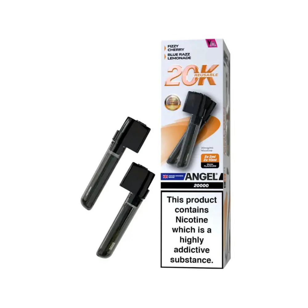 Vapes Bars Angel 20K Golden prefilled pod vape kit
