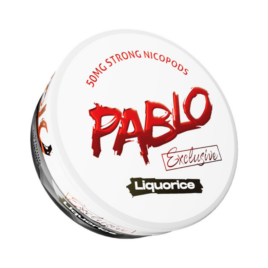 Pablo Nicotine Pouches Liquorice Exclusive UK