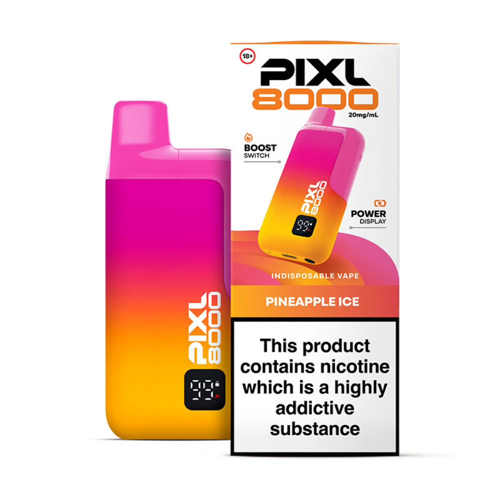 PIXL 8000 Pineapple Ice prefilled pod vape kit