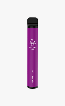 Elf bar 600 puffs GRAPE - Vape 7 Store