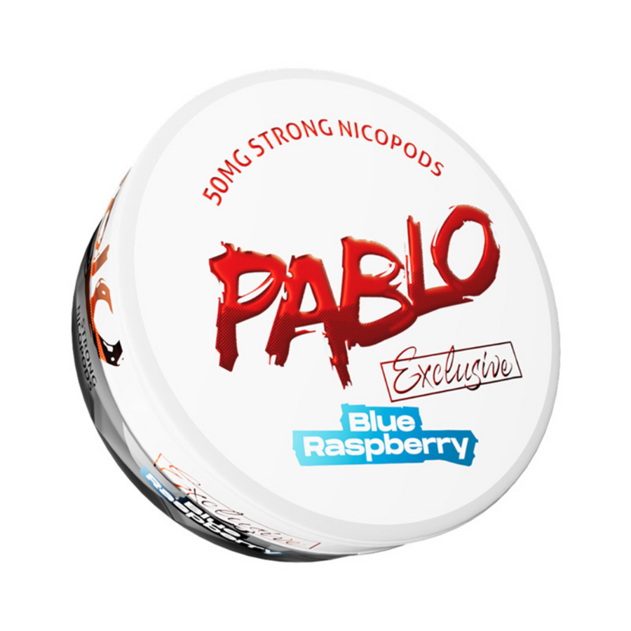 Pablo Nicotine Pouches Blue Raspberry Exclusive UK