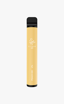 Elf bar 600 puffs PEACH ICE - Vape 7 Store