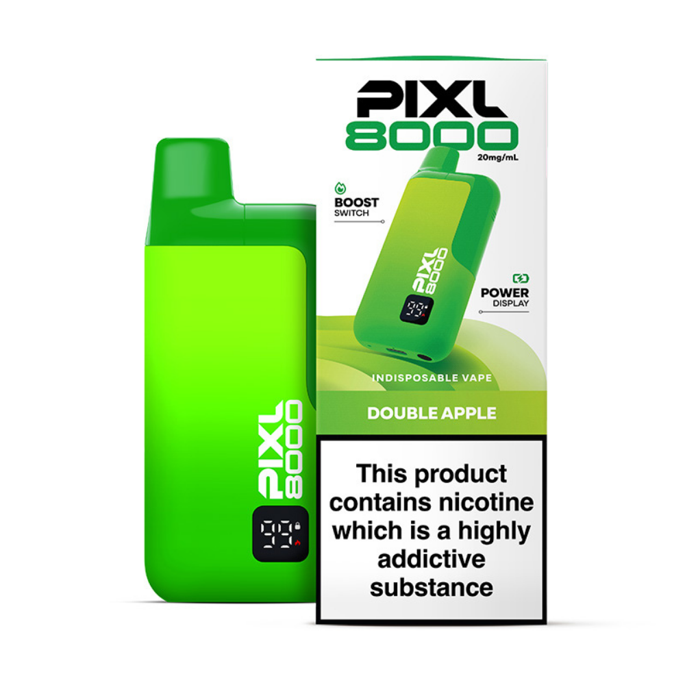PIXL 8000 Double Apple prefilled pod vape kit