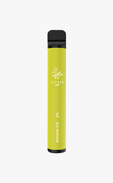 Elf bar 600 puffs BANANA ICE - Vape 7 Store