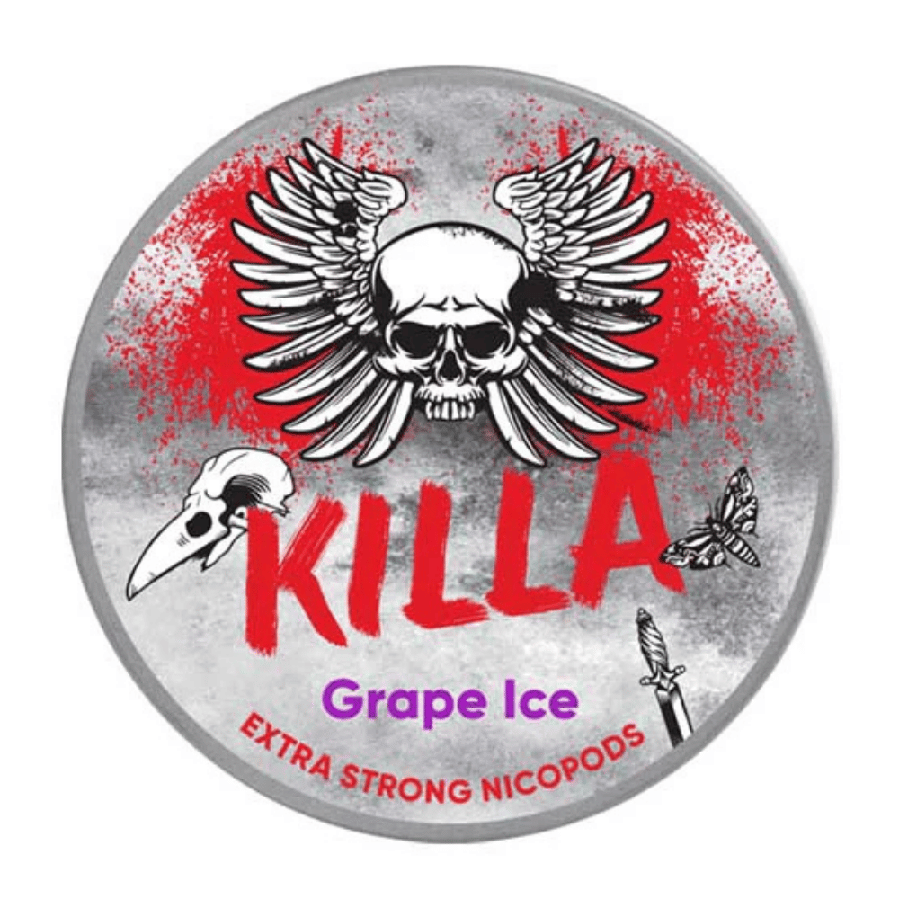 Killa Nicotine Pouches Grape Ice UK