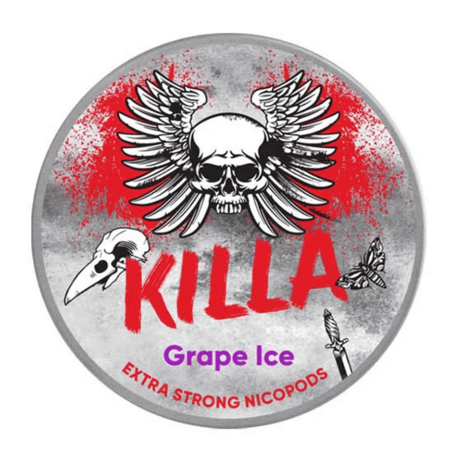 Killa Nicotine Pouches Grape Ice UK