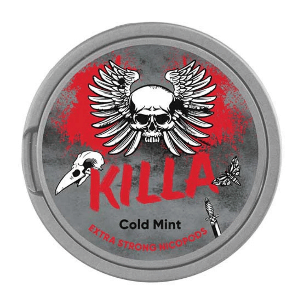 Killa Nicotine Pouches Cold Mint UK