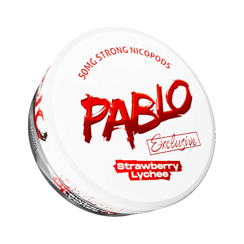 Pablo Nicotine Pouches Strawberry Lychee Exclusive UK