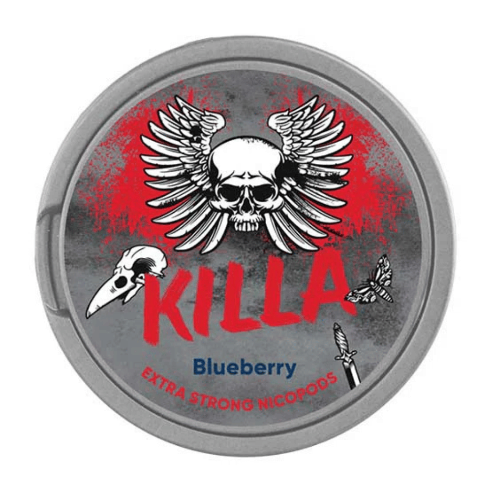 Killa Nicotine Pouches Blueberry UK