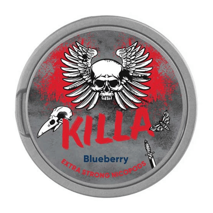 Killa Nicotine Pouches Blueberry UK