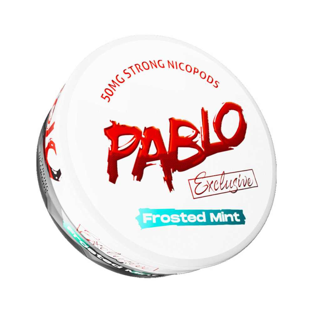 Pablo Nicotine Pouches Frosted Mint Exclusive UK