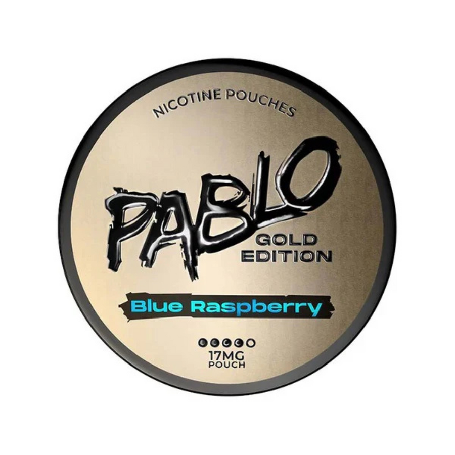 Pablo Nicotine Pouches Blue Raspberry Gold UK