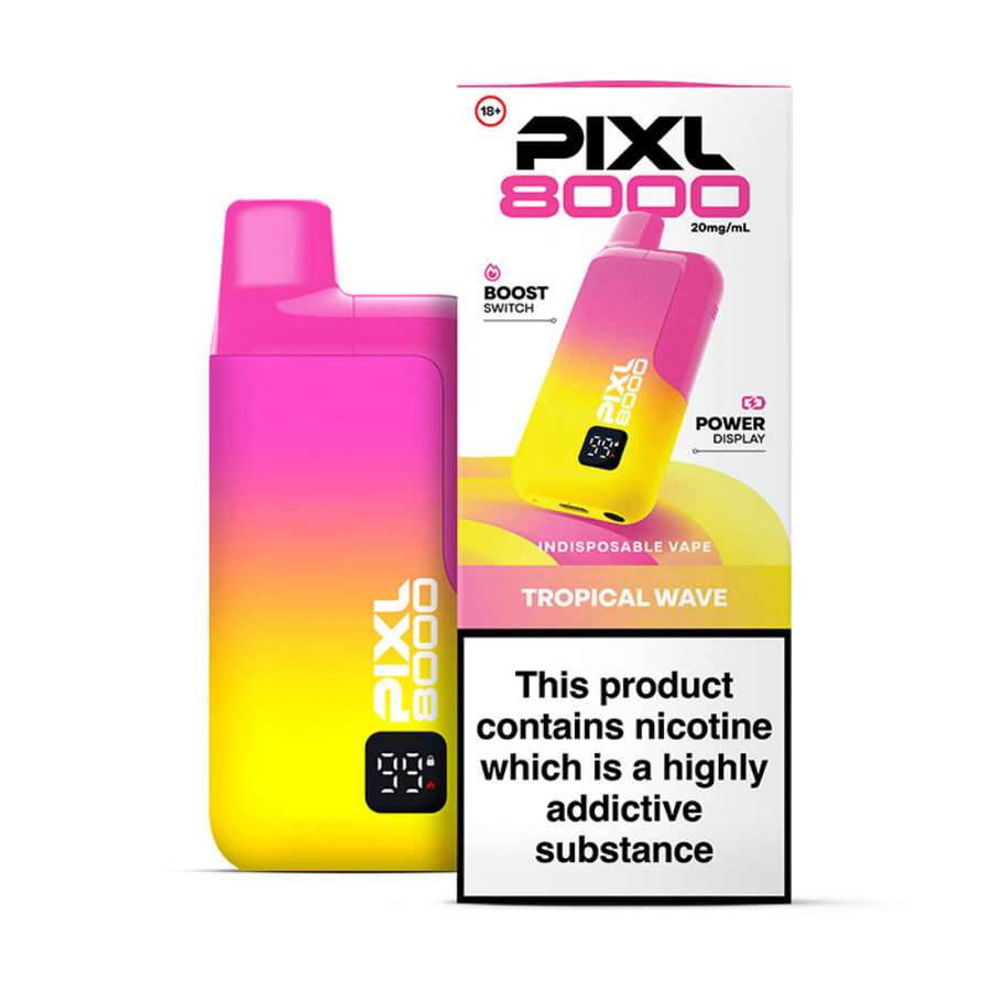 PIXL 8000 Tropical Wave prefilled pod vape kit
