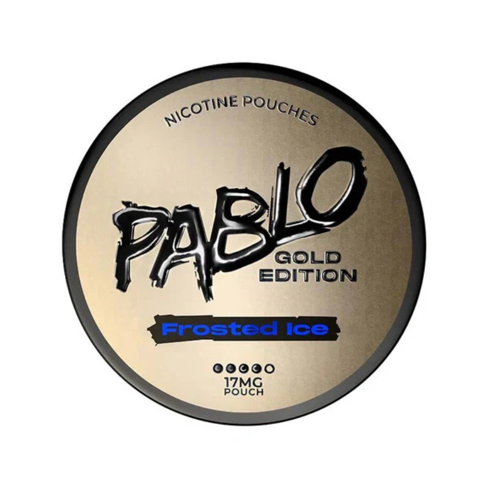 Pablo Nicotine Pouches Frosted Ice Gold UK