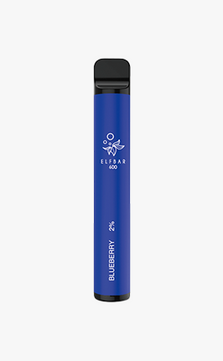 Elf bar 600 puffs BLUEBERRY - Vape 7 Store