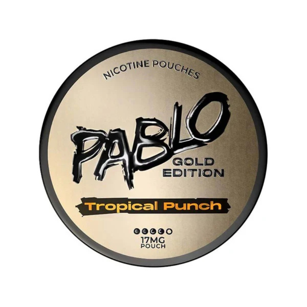 Pablo Nicotine Pouches Tropical Punch Gold UK