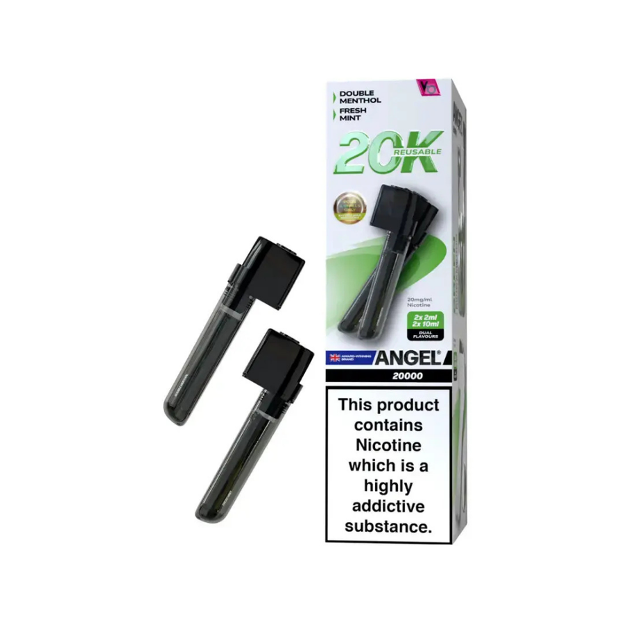 Vapes Bars Angel 20K Green prefilled pod vape kit