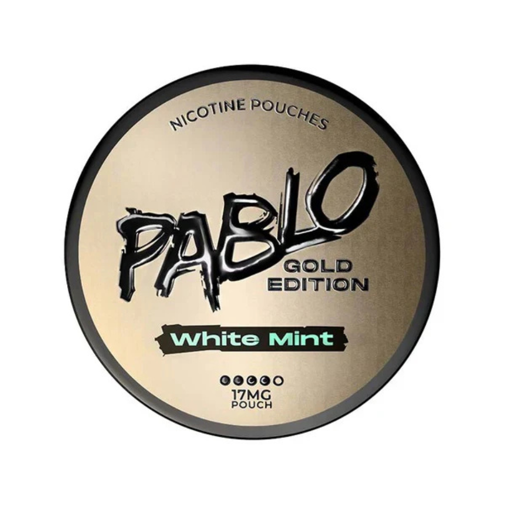Pablo Nicotine Pouches White Mint Gold UK