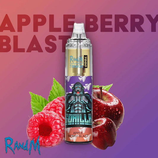 R&M Apple Berry Blast 7000 Puffs - Vape 7 Store
