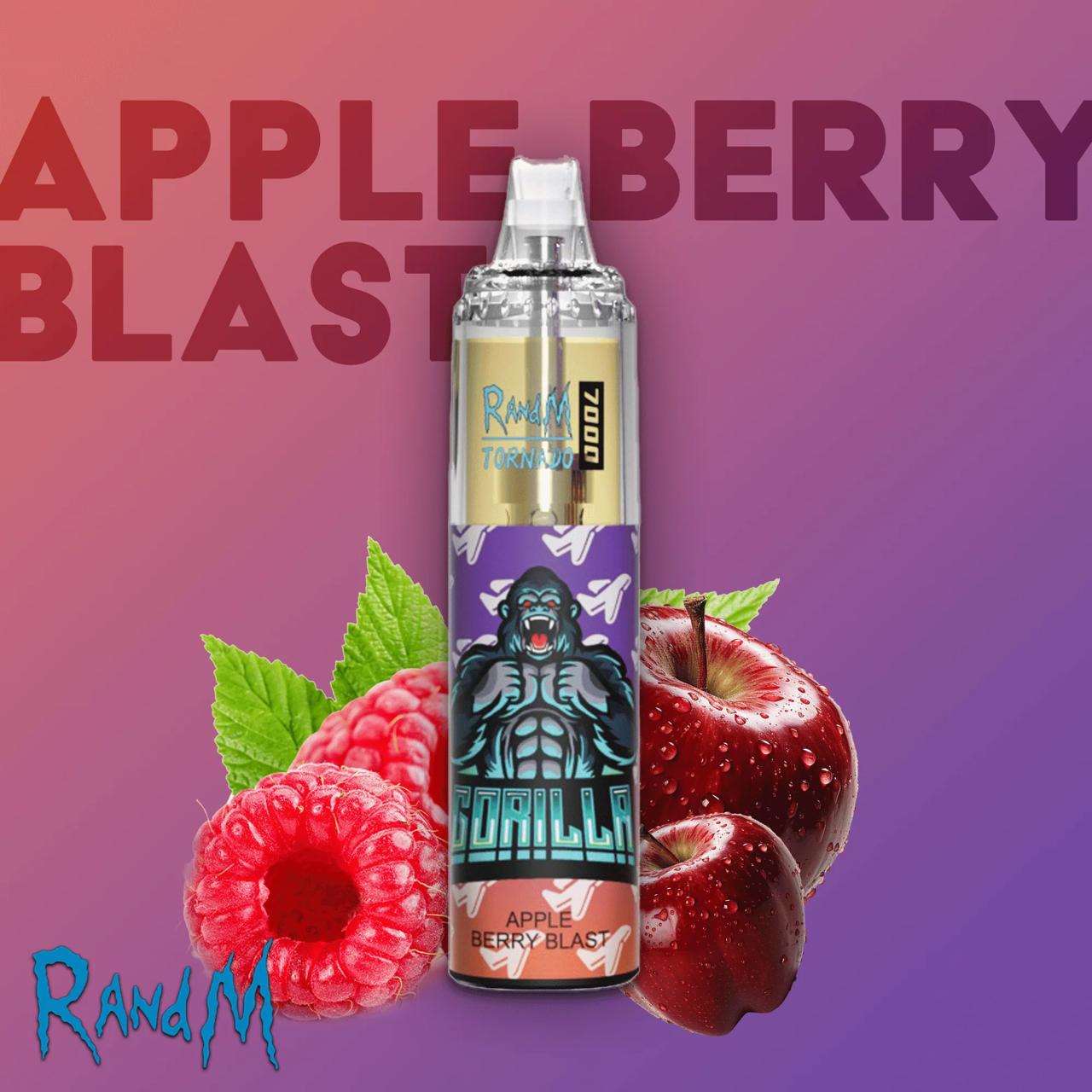 R&M 7000 Puffs Apple Berry Blast  - Vape 7 Store