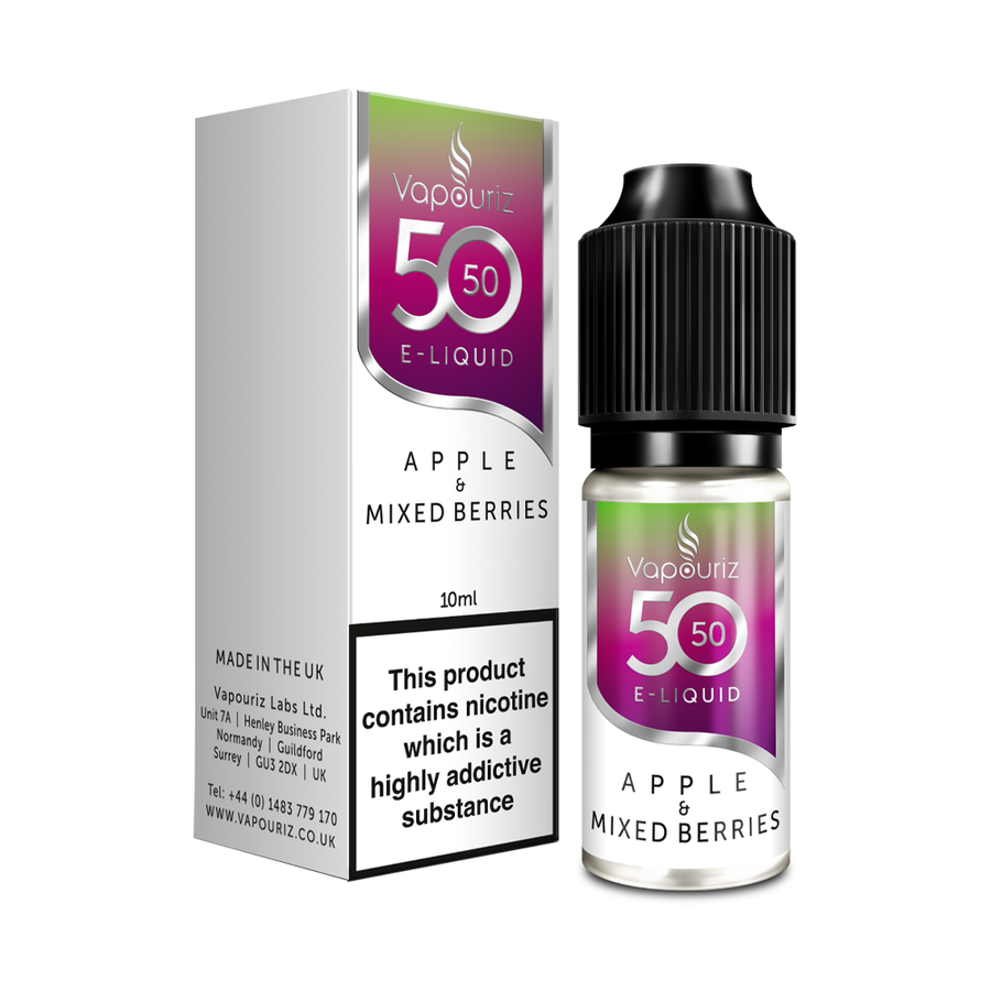 Vapouriz Nic Salt Apple Mixes Berries nic salt e-liquid