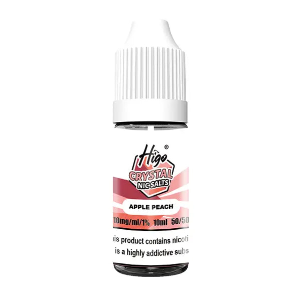 Higo Nic Salt Crystal Apple Peach UK