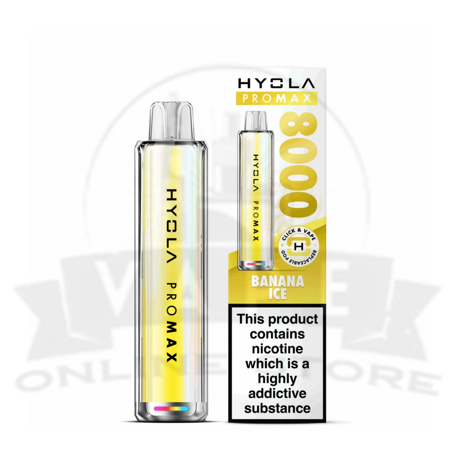 Hyola Pro Max 8000 Banana Ice UK