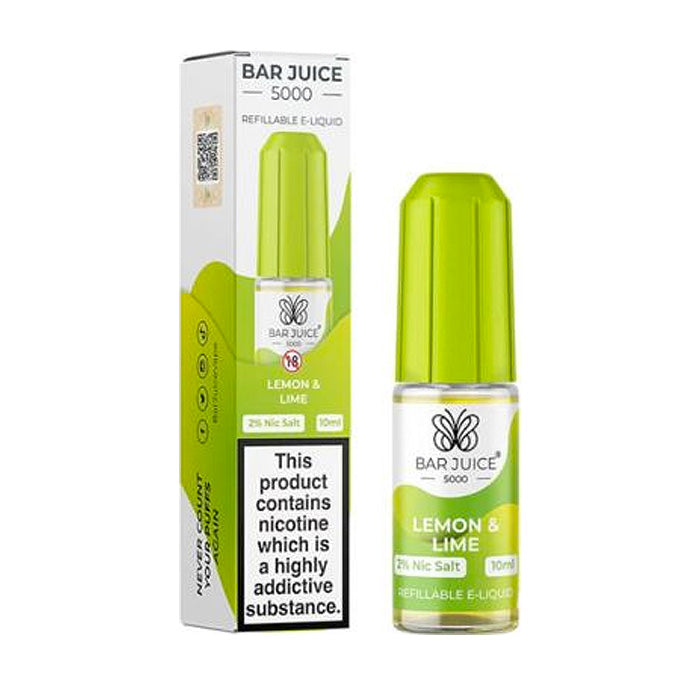 Bar Juice 5000 Lemon Lime Nicotine nic salt e-liquid