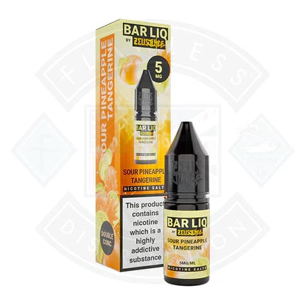 Zeus Juice Barliq Salt Sour Pineapple Tangerine nic salt e-liquid
