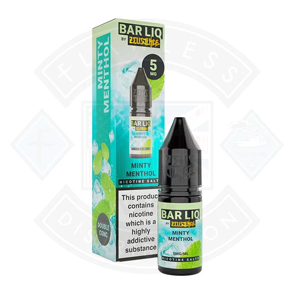 Zeus Juice Barliq Salt Minty Menthol nic salt e-liquid