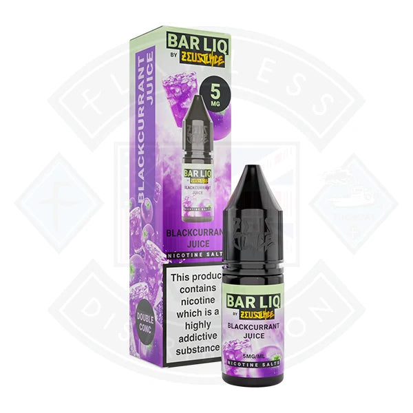Zeus Juice Barliq Salt Blackcurrant nic salt e-liquid