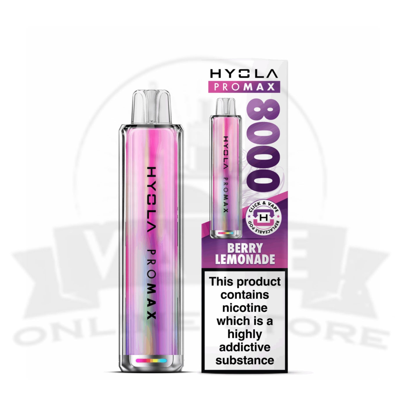 Hyola Pro Max 8000 Berry Lemonade UK