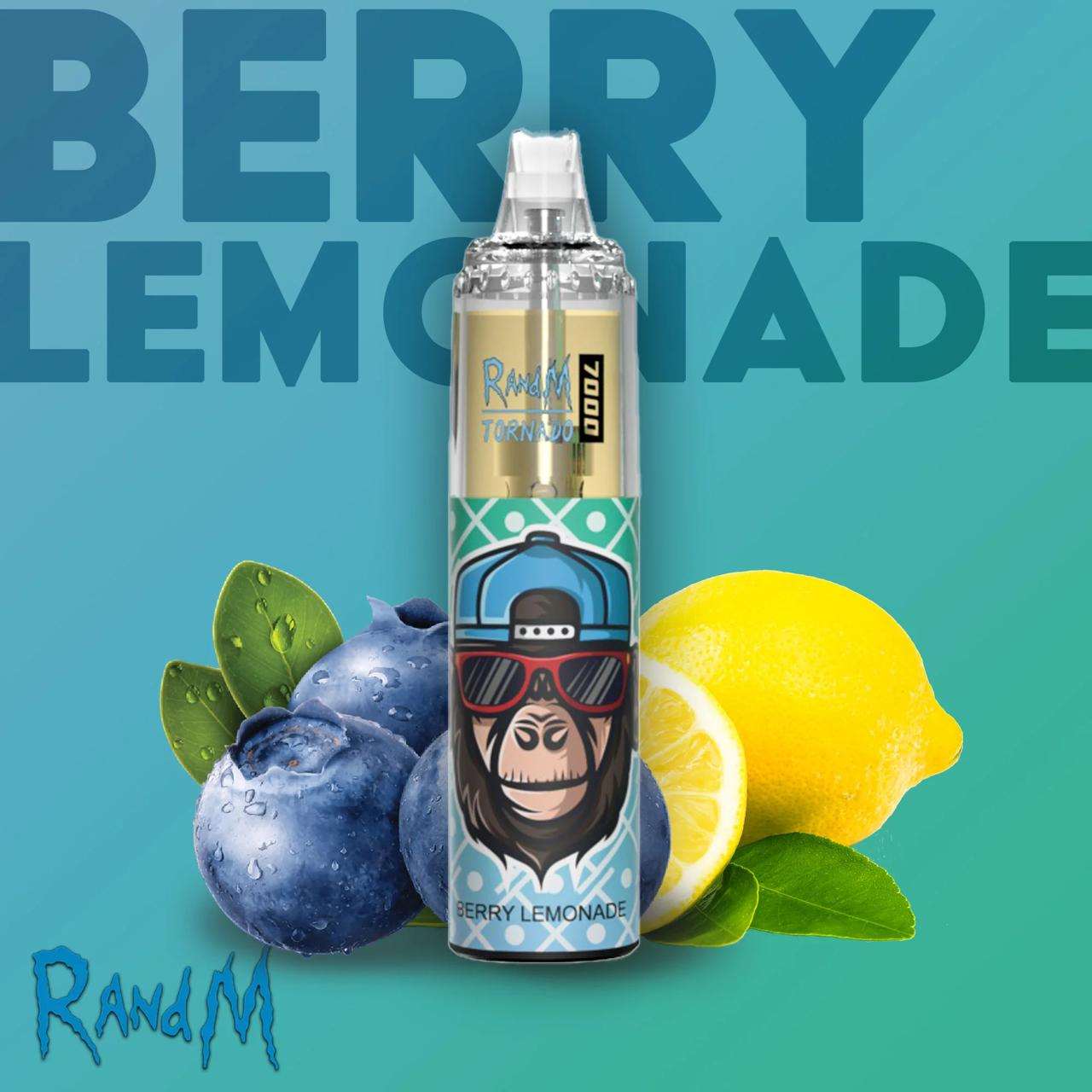 R&M Berry Lemonade 7000 Puffs - Vape 7 Store