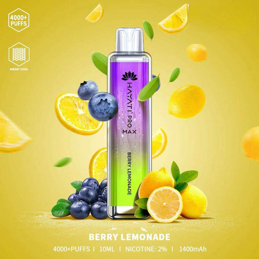 Hayati pro max Berry Lemonade 4000 Puffs - Vape 7 Store