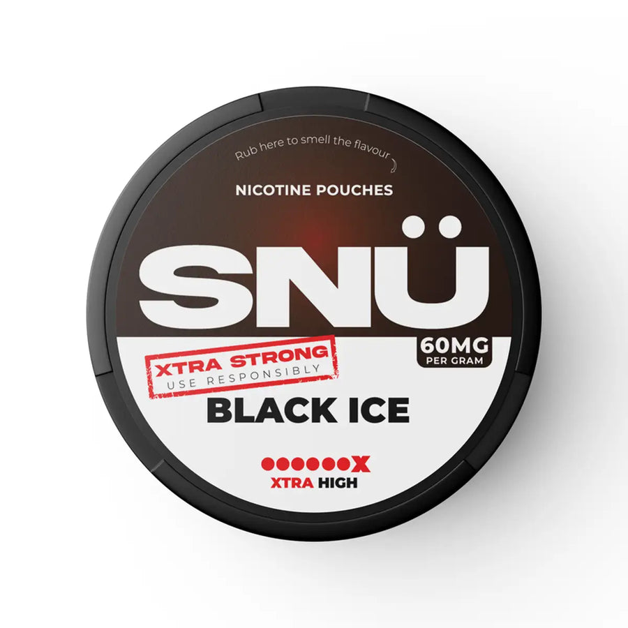 SNU Nicotine Pouches Black Ice nicotine pouches