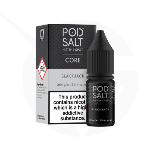 Pod Salt Core Black Jack UK