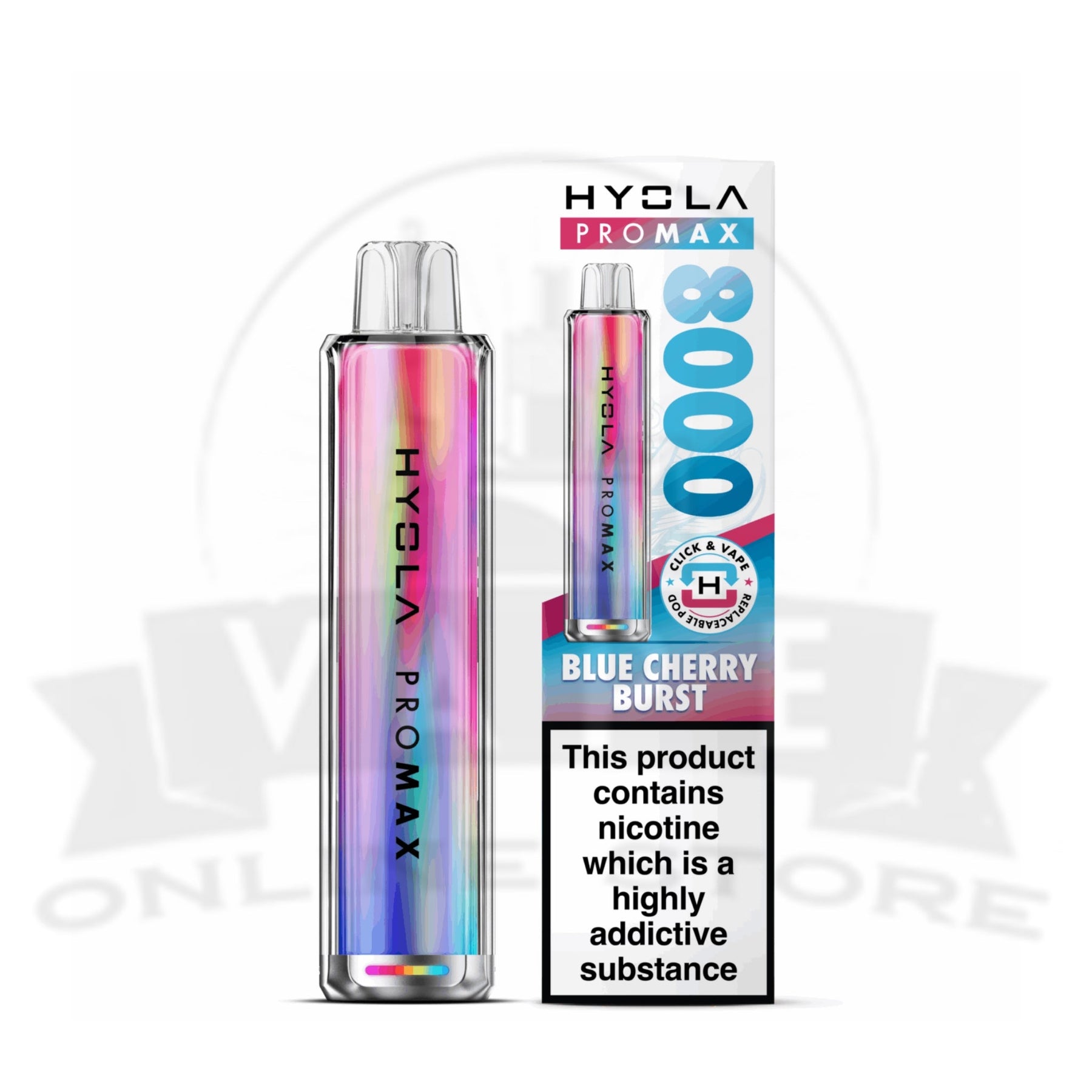 Hyola Pro Max 8000 Blue Cherry Burst UK
