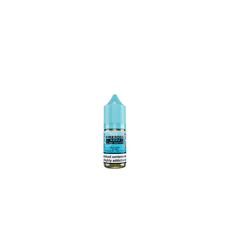 Elux Nic Salt Blue Crush 10ml 20mg e-liquid bottle electric blue raspberry ice slushie
